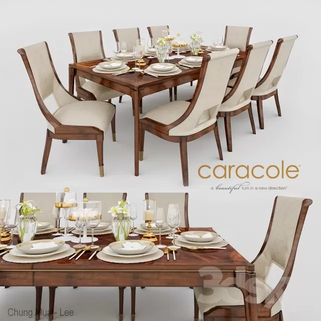 DECOR HELPER – BRAND – CARACOLE 3D MODELS – 23