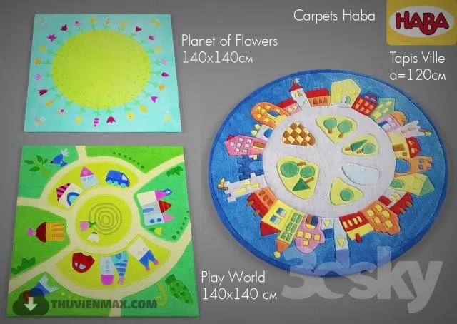 DECOR HELPER – CARPET 3D MODELS – 40