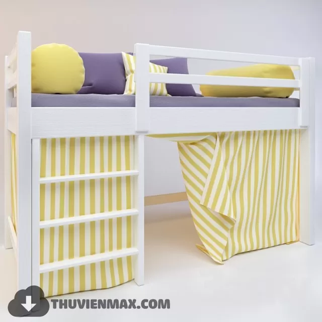 Bed Childroom 3D Models – 011