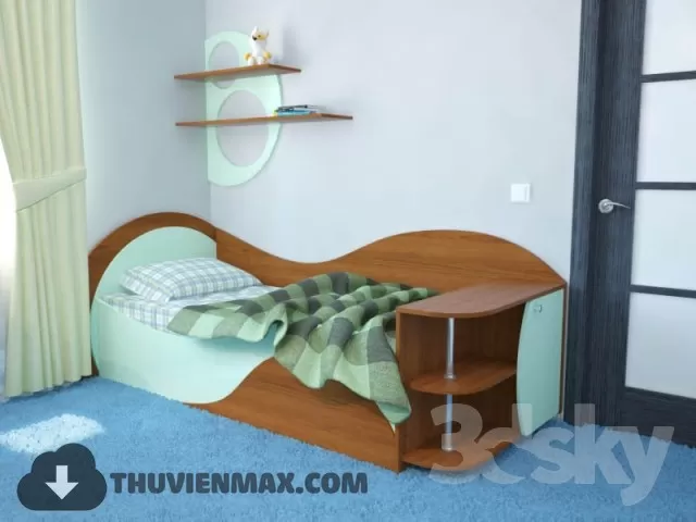 Bed Childroom 3D Models – 103
