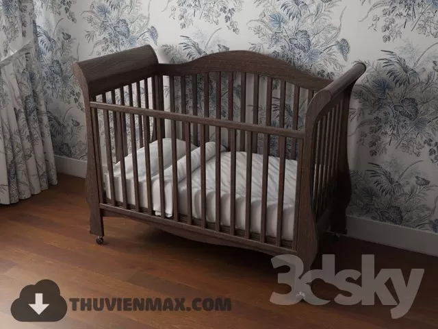 Bed Childroom 3D Models – 105