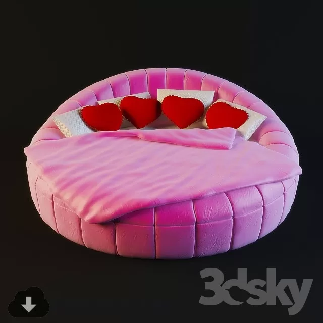 Bed Childroom 3D Models – 133