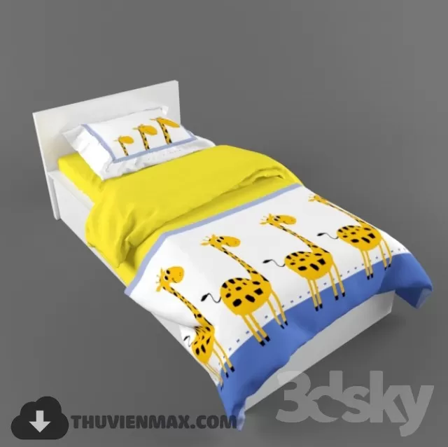 Bed Childroom 3D Models – 135