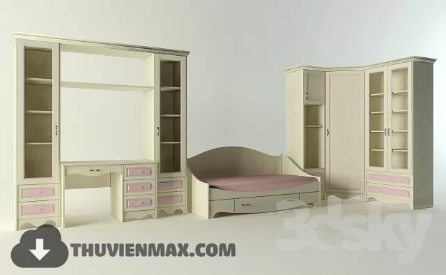 Child Furniture 3D Models – 006