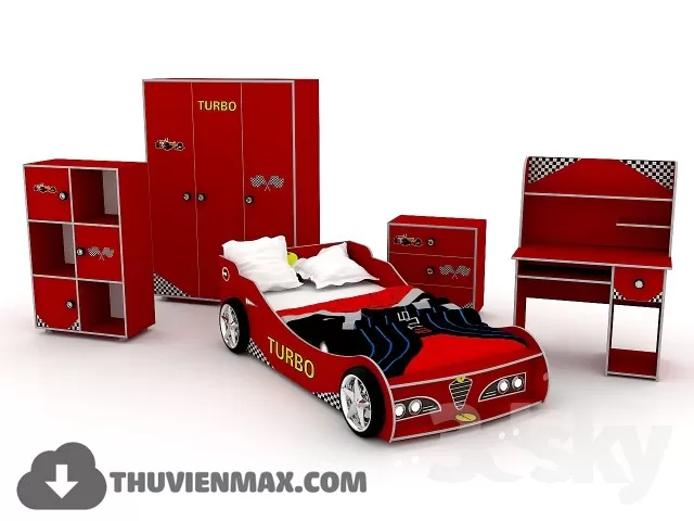 Child Furniture 3D Models – 008