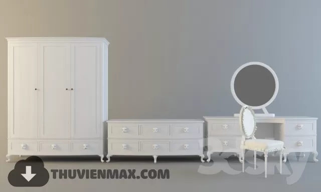 Child Furniture 3D Models – 010