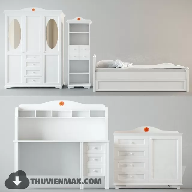 Child Furniture 3D Models – 011