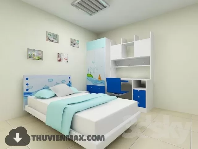 Child Furniture 3D Models – 017