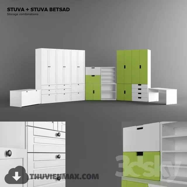 Child Furniture 3D Models – 022