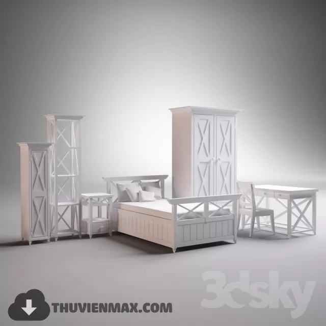Child Furniture 3D Models – 029