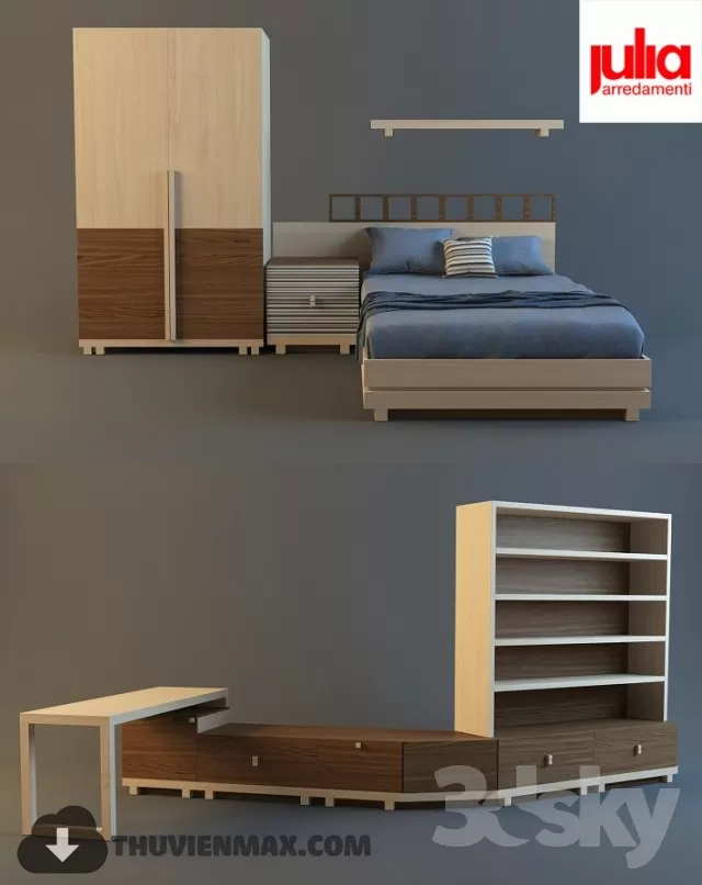 Child Furniture 3D Models – 044