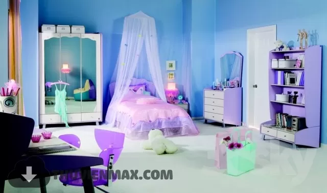 Child Furniture 3D Models – 055