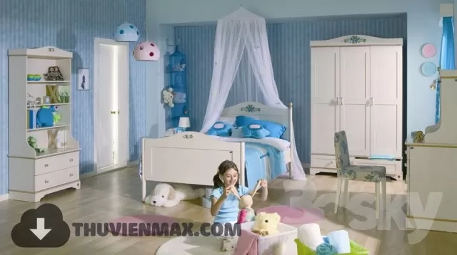 Child Furniture 3D Models – 056