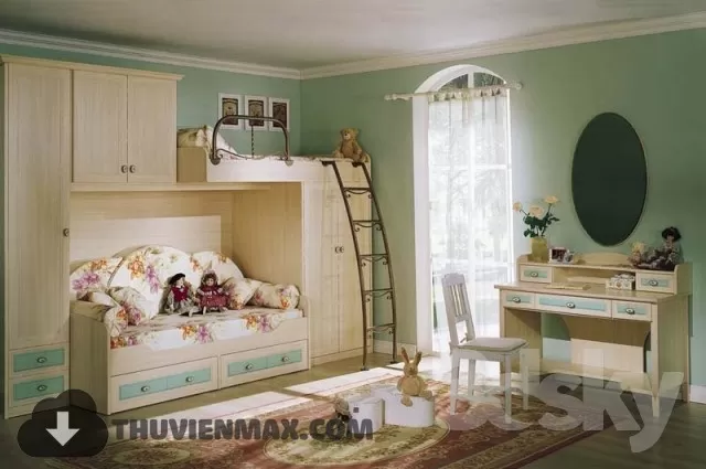 Child Furniture 3D Models – 059