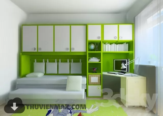 Child Furniture 3D Models – 066