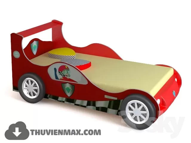 Bed Childroom 3D Models – 030