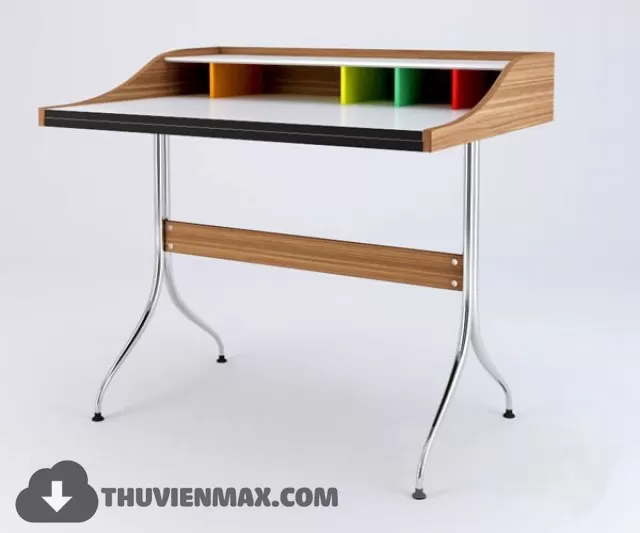 Table + Chair Childroom 3D Models – 035