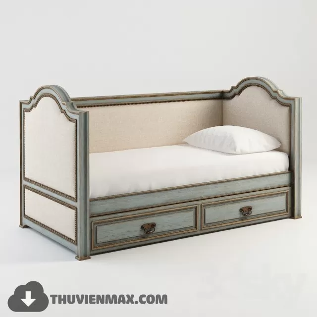 Bed Childroom 3D Models – 040