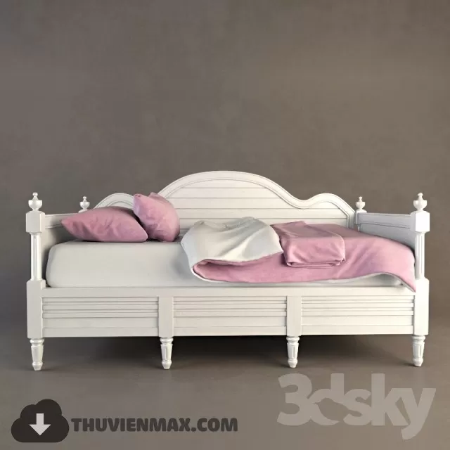 Bed Childroom 3D Models – 054
