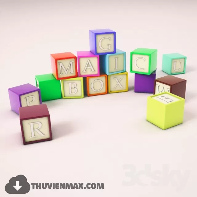 Toy Childroom 3D Models – 158