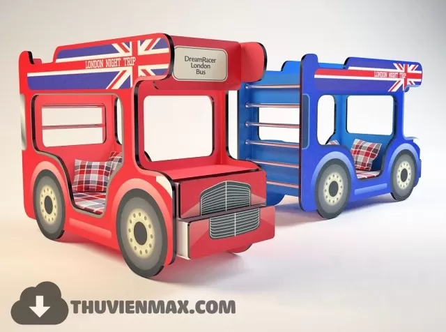 Bed Childroom 3D Models – 061