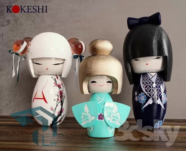 Toy Childroom 3D Models – 203