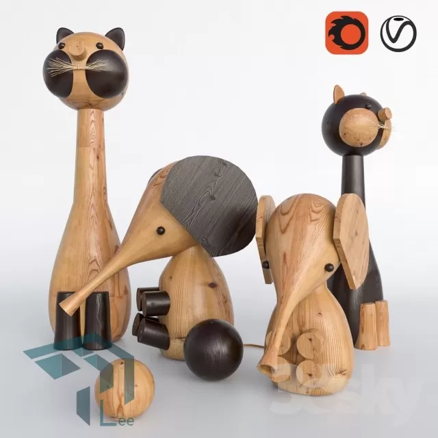 Toy Childroom 3D Models – 225