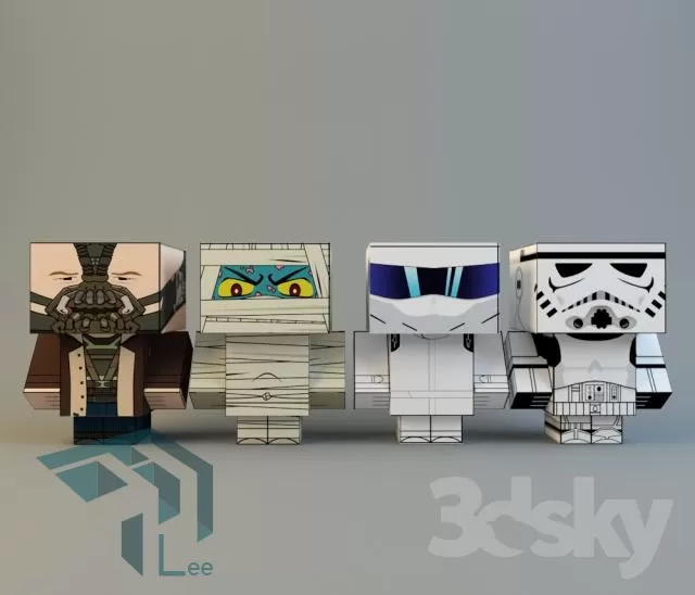 Toy Childroom 3D Models – 235