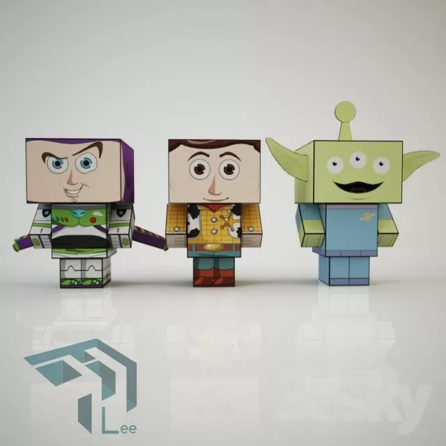 Toy Childroom 3D Models – 242