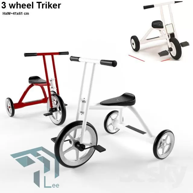 Toy Childroom 3D Models – 245