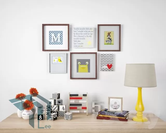 Toy Childroom 3D Models – 257