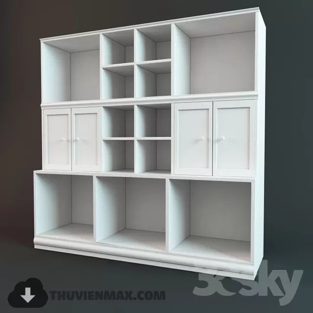 Wardrobe Childroom 3D Models – 002