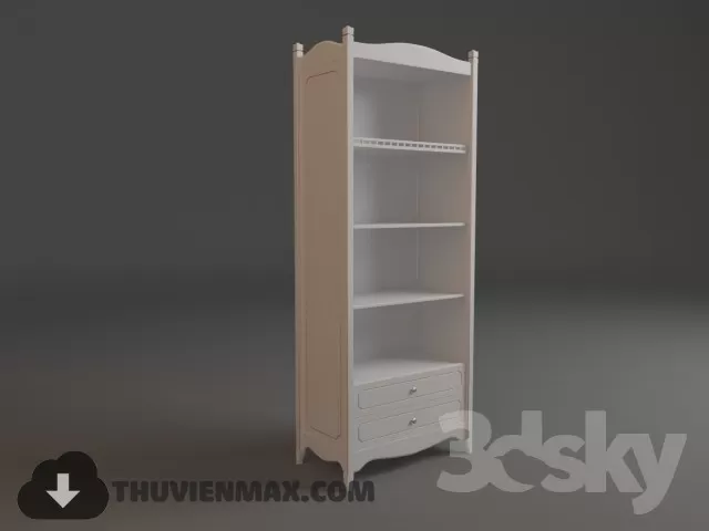 Wardrobe Childroom 3D Models – 003