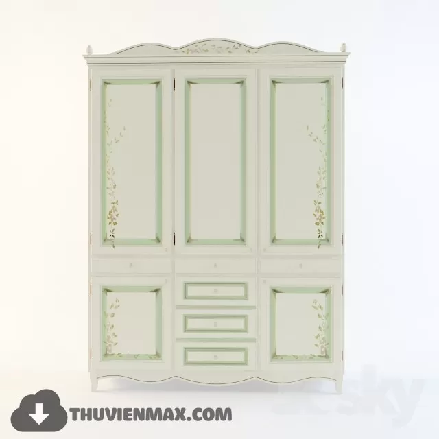 Wardrobe Childroom 3D Models – 005