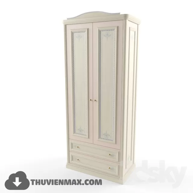 Wardrobe Childroom 3D Models – 011