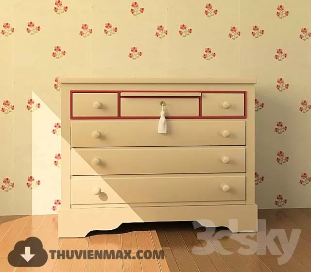 Wardrobe Childroom 3D Models – 037