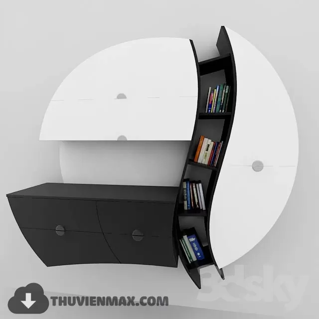 Wardrobe Childroom 3D Models – 041