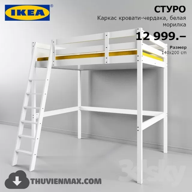 Bed Childroom 3D Models – 085