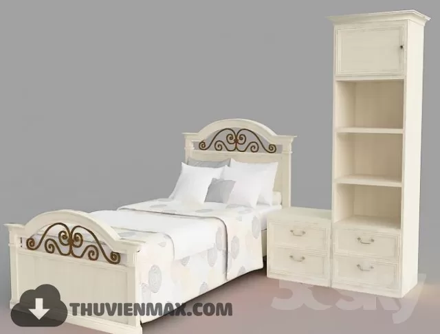Bed Childroom 3D Models – 098