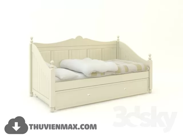 Bed Childroom 3D Models – 001