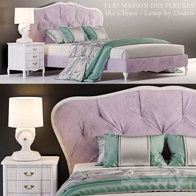 DECOR HELPER – CLASSIC – BED 3D MODELS – 12