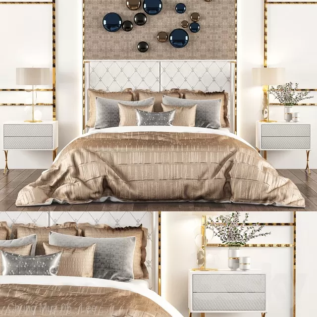 DECOR HELPER – CLASSIC – BED 3D MODELS – 15