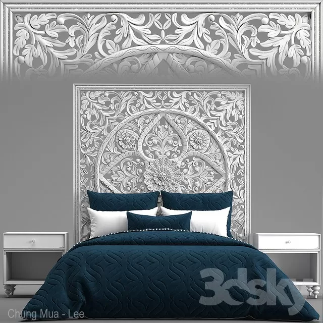 DECOR HELPER – CLASSIC – BED 3D MODELS – 19