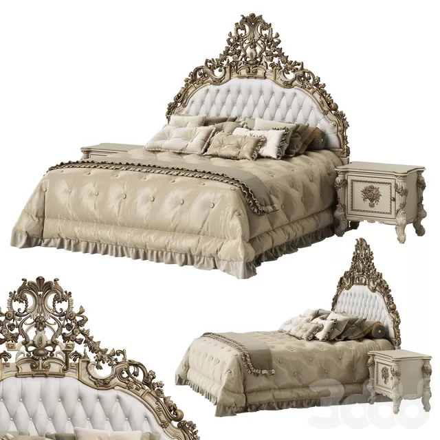 DECOR HELPER – CLASSIC – BED 3D MODELS – 32