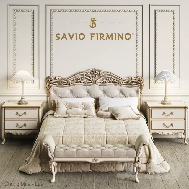 DECOR HELPER – CLASSIC – BED 3D MODELS – 34