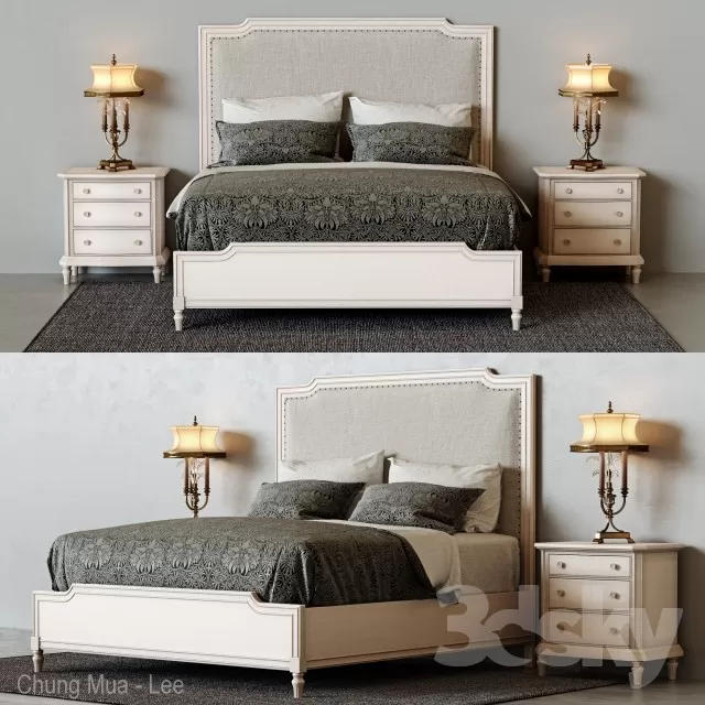 DECOR HELPER – CLASSIC – BED 3D MODELS – 35