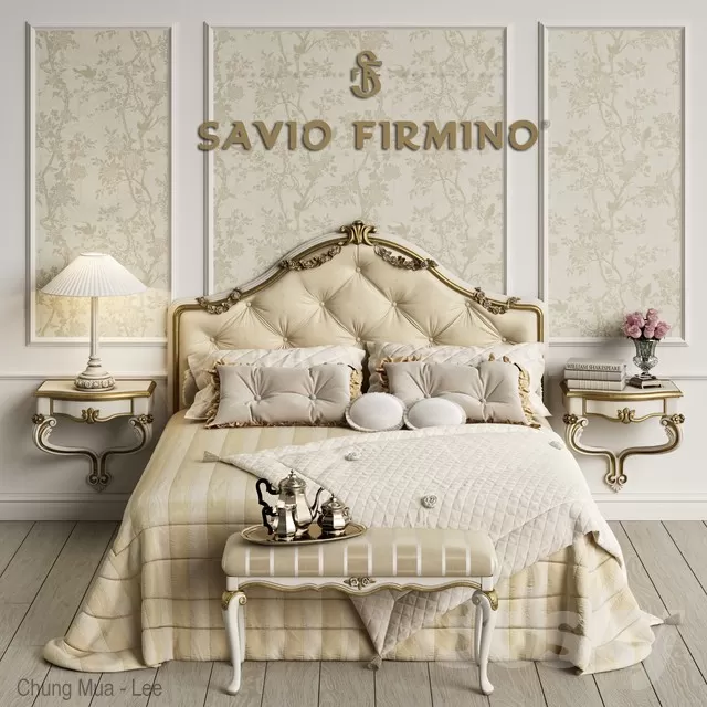 DECOR HELPER – CLASSIC – BED 3D MODELS – 48