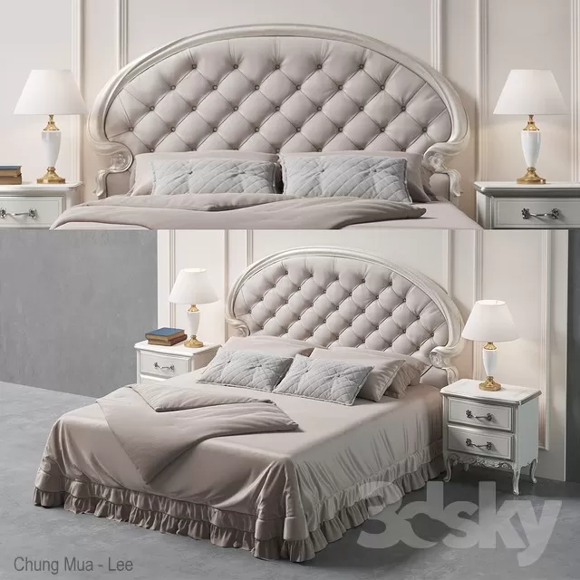 DECOR HELPER – CLASSIC – BED 3D MODELS – 51