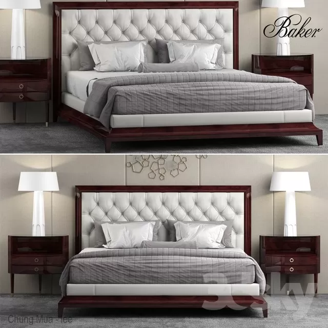 DECOR HELPER – CLASSIC – BED 3D MODELS – 56