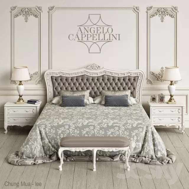 DECOR HELPER – CLASSIC – BED 3D MODELS – 70